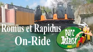 preview picture of video 'Romus et Rapidus On Ride - Parc Astérix'