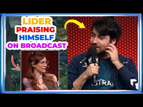 AST Lider PRAISING Himself on LEC Broadcast [FUNNY]