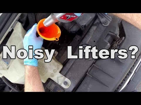 NOISY LIFTERS? Motor Flush - Does It Work?  HOW TO DO IT YOURSELF