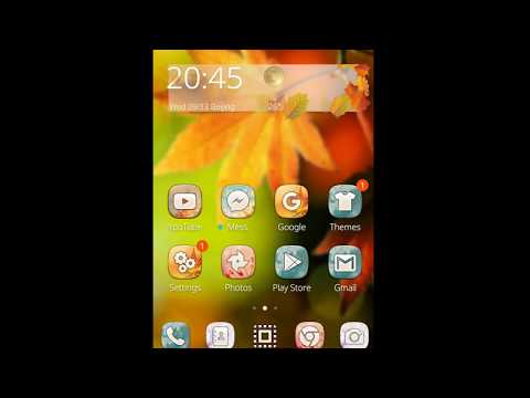 Autumn Leaf  2D Theme Video