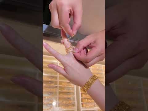 Gold Ring Design 2025 | Latest Gold Jewellery Collection | تصميم خاتم ذهب