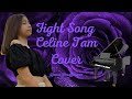 [Cover] Fight Song | Celine Tam | Lyric Video by Louva Hauffmann