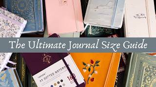 Which Journal Size Should You Get? 📚 Complete Notebook Size 