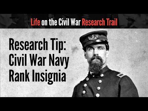 Research Tip: Civil War Navy Rank Insignia