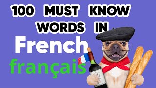 100 Words You Must Know in French for Tourists | Learn French