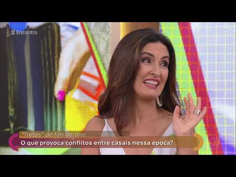 Encontro com Fátima Bernardes 28/12/2018 - Fim de ano é uma época de muitos conflitos para casais