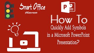 How To Quickly Add Symbols in a Microsoft PowerPoint Presentation?