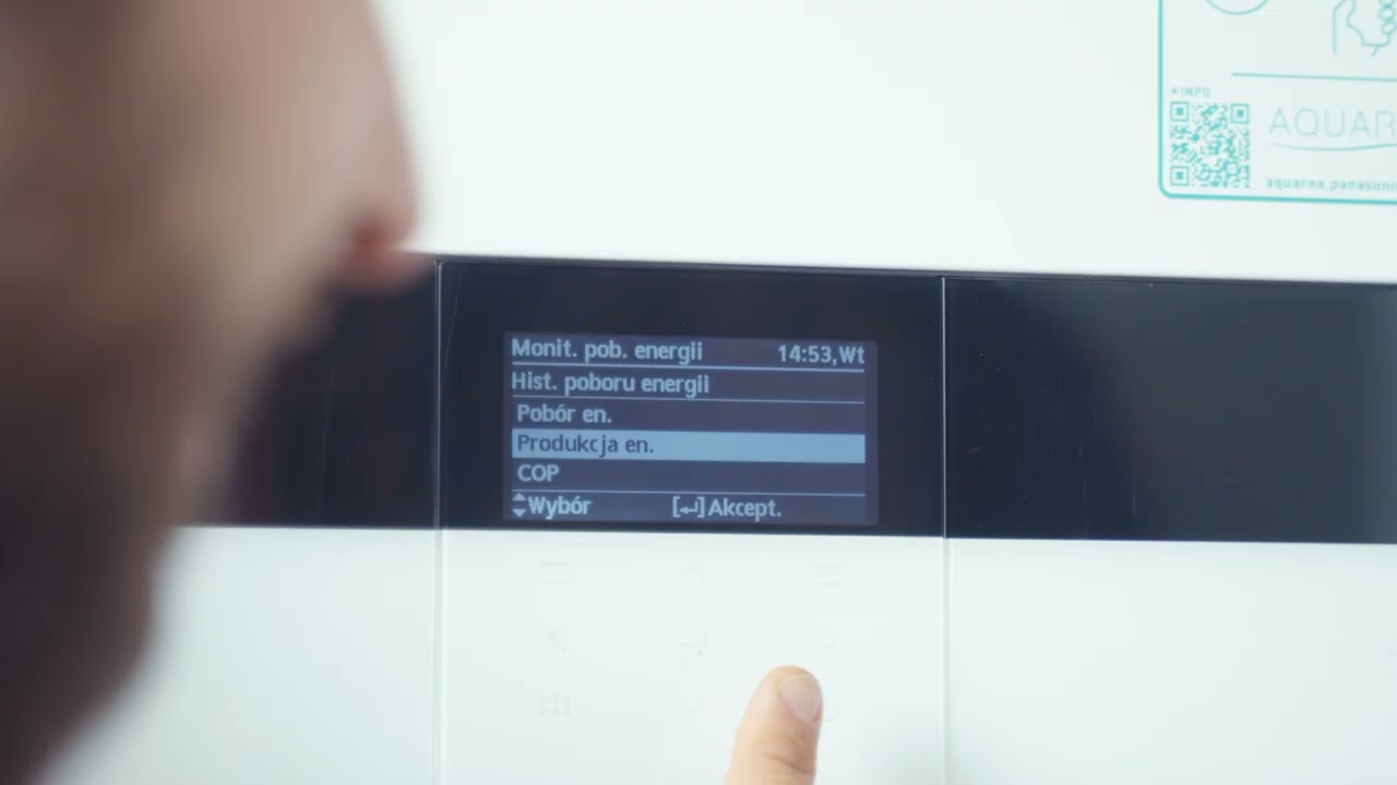 Panasonic Aquarea obsługa sterownika - SAWBAR