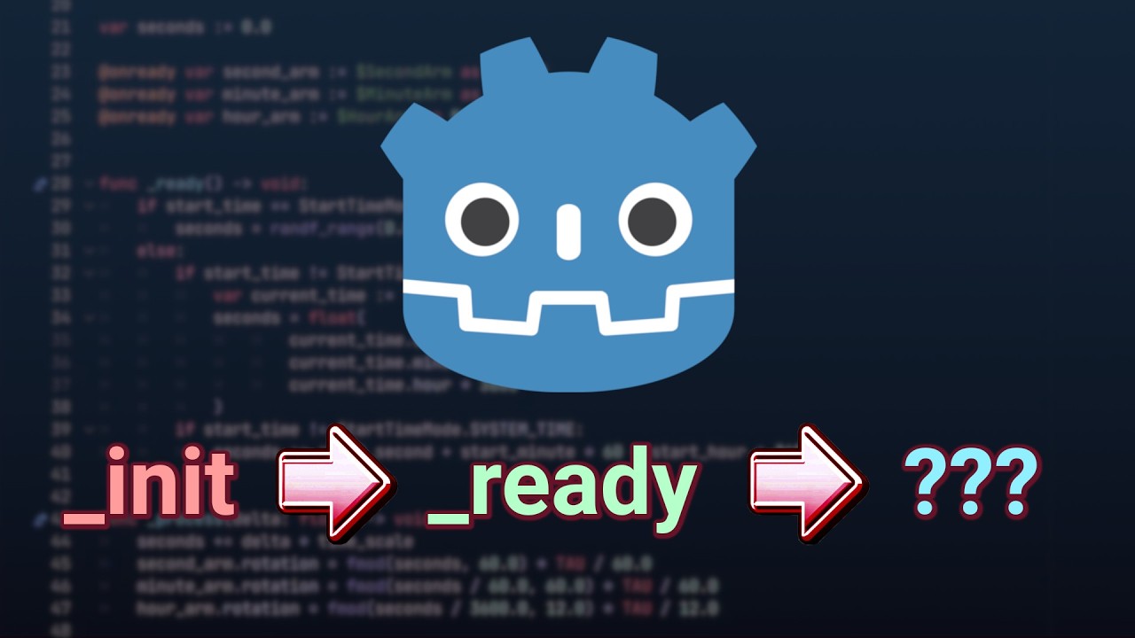 Como funciona o ciclo de vida dos nodes na Godot Engine