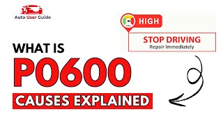 What is P0600 : Engine Error code Causes Explained