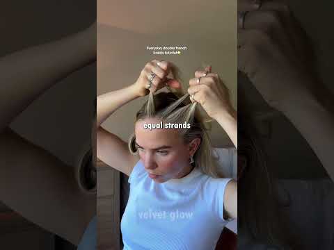 Beginner Friendly French Braids Tutorial