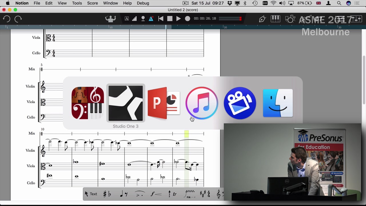 PreSonus - Using Notion & Studio One Together