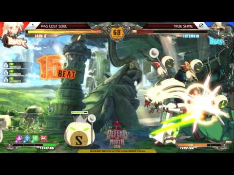 Guilty Gear Xrd Tournament: Defend the North 2016 Winners Final - PAG Lost Soul v True Shine