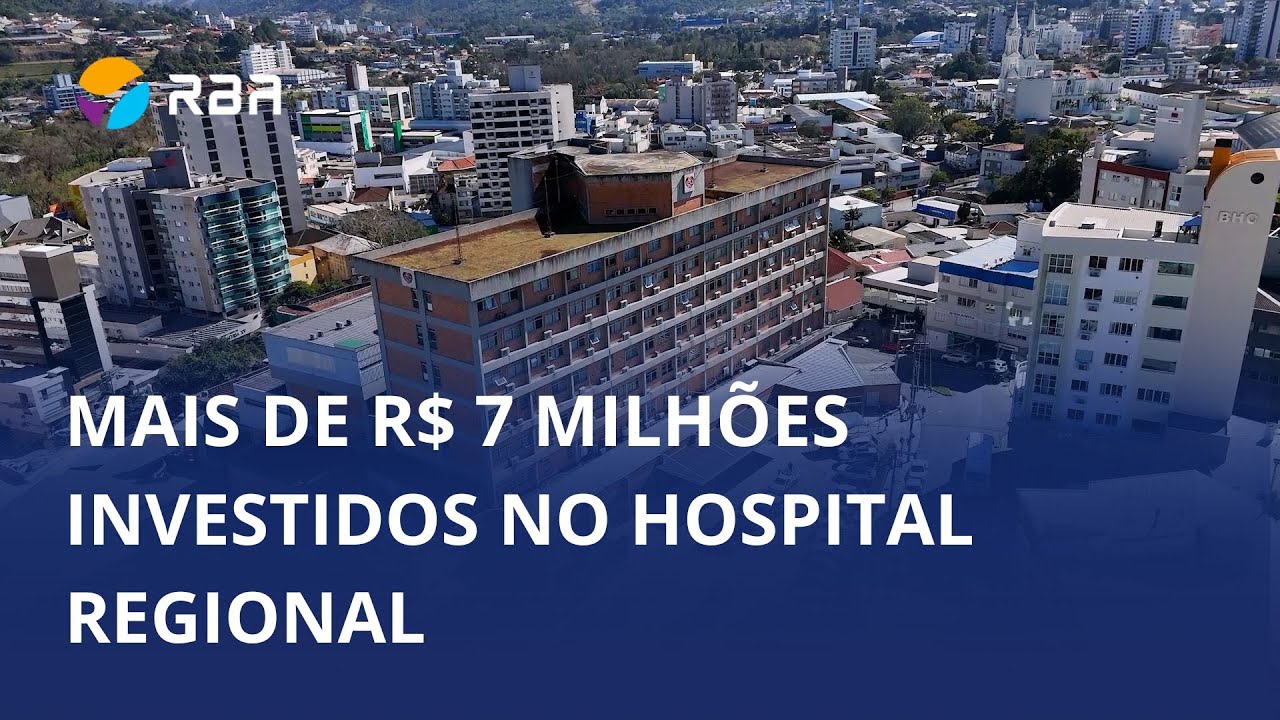 Hospital Regional Alto Vale recebe mais de R$ 7 milhões em investimentos