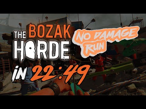 Dying Light: Bozak Horde NO DAMAGE - 22:49