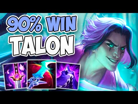 THIS CHALLENGER TALON JUNGLE PLAYER HAS AN INSANE 90% WIN RATE! | Patch 11.24 Talon Gameplay