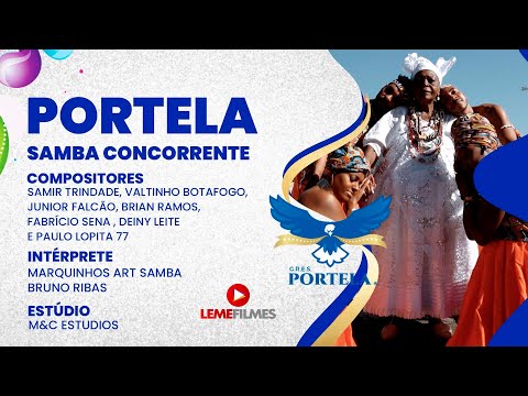 Portela 2024 -  Samir Trindade, Valtinho Botafogo, J.Falcão, Brian Ramos, Fabrício, Deiny e P Lopita