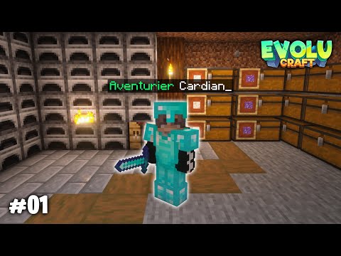 Cardian -  The START of an INCREDIBLE NEW ADVENTURE!  |  Evolucraft V3 #1 |  Minecraft Survival Semi-RP