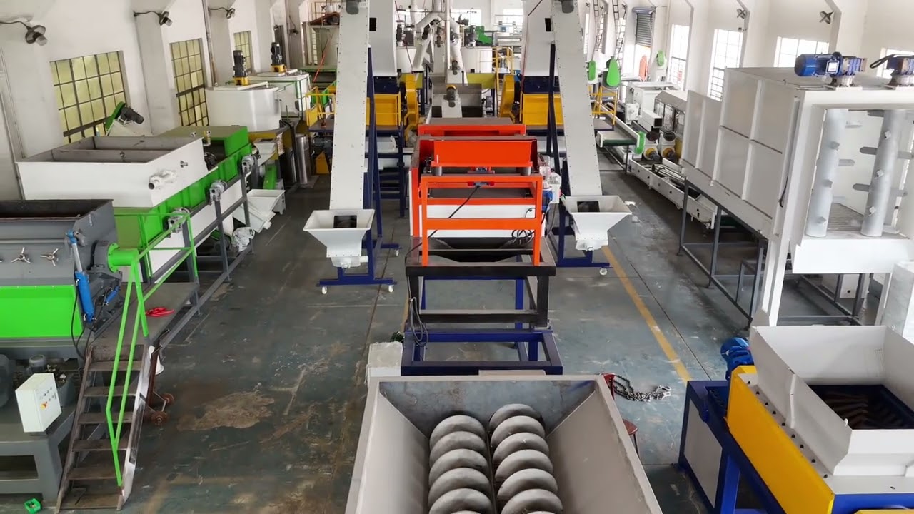 Gangsu Machinery recycling line manufacturing