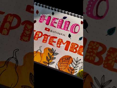 Hello September Clip Art