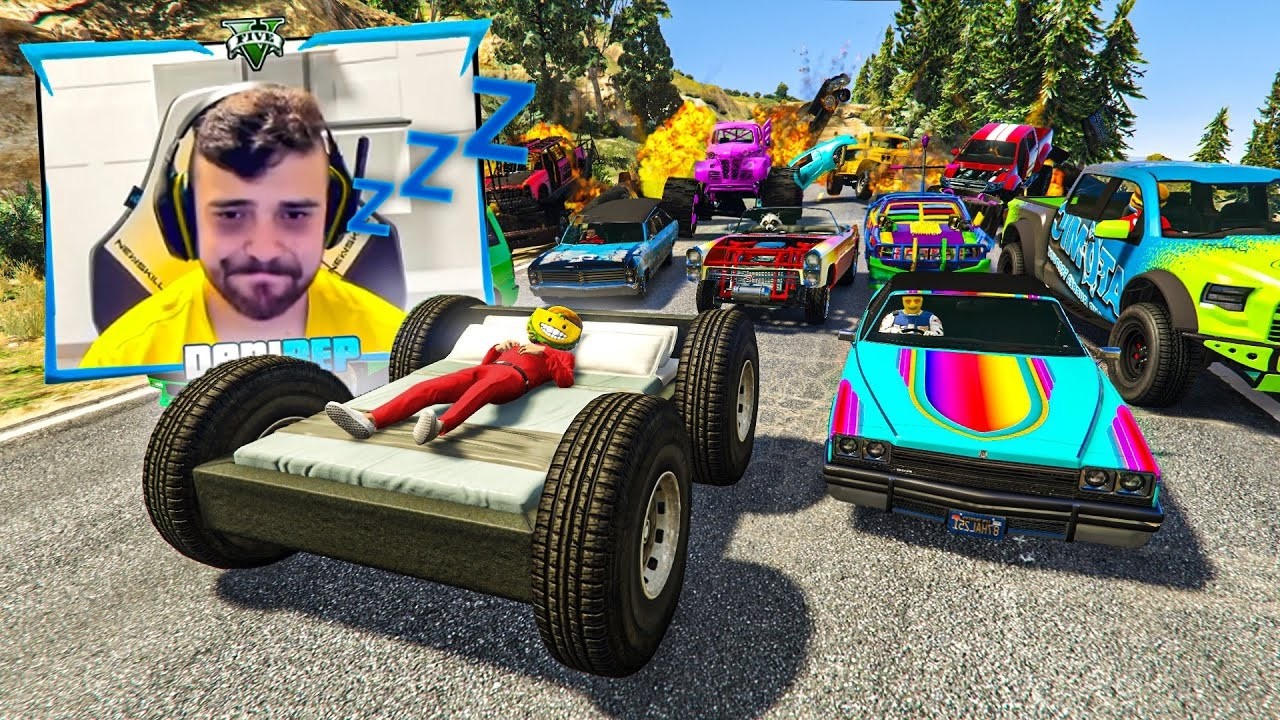 EL ÚLTIMO EXPLOTA CON COCHES ALEATORIOS PERO TENGO SUEÑO! - GTA 5 ONLINE