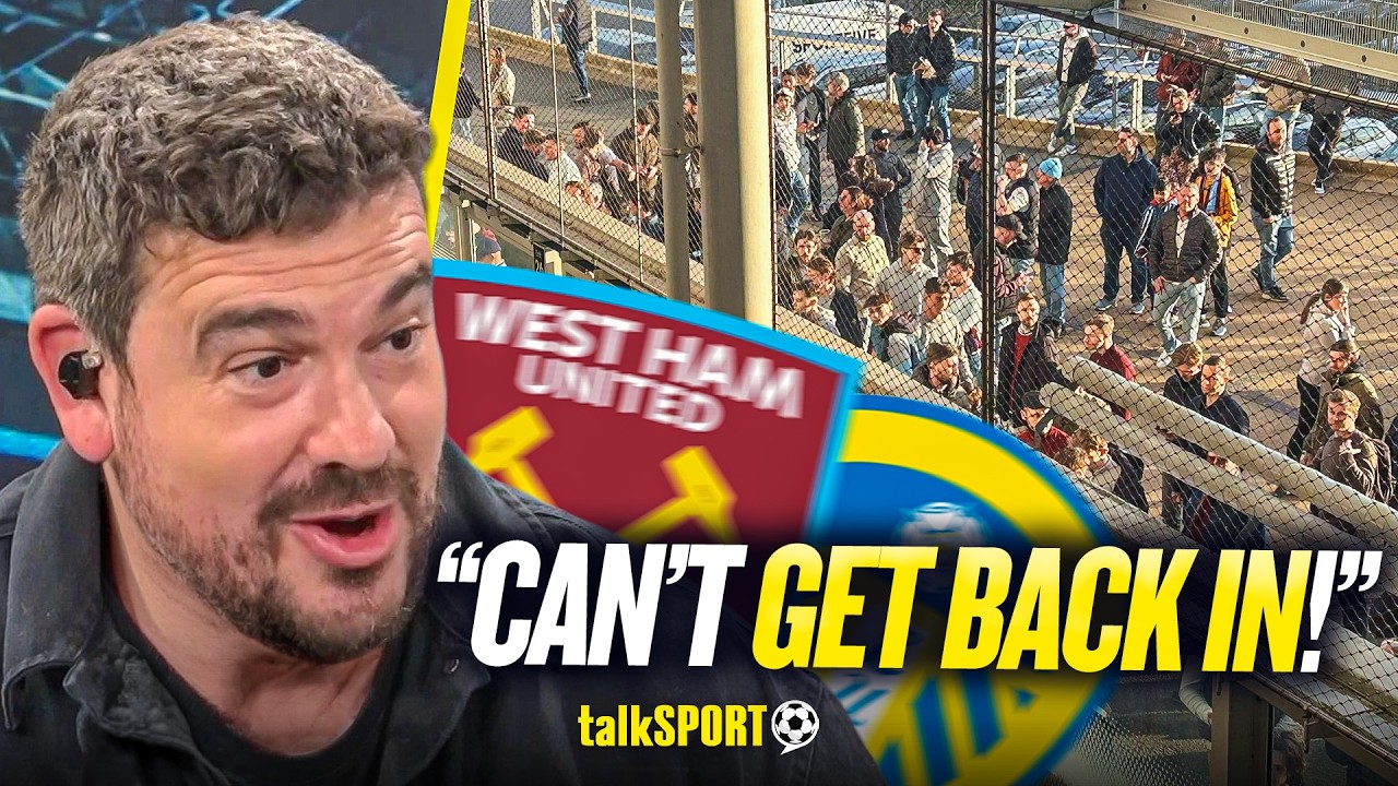 "DRACONIAN!" Alex Crook REACTS to West Ham Fans being LOCKED OUT of Leeds Clash after EARLY EXIT!