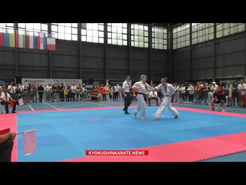 35th IKO EC, 1/8 -70kg, Maximilian Mathes (Germany) - Adam Kawka (Poland, aka)