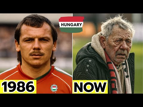 Hungary 🇭🇺 World Cup 1986 Squad ⚽ Then and Now