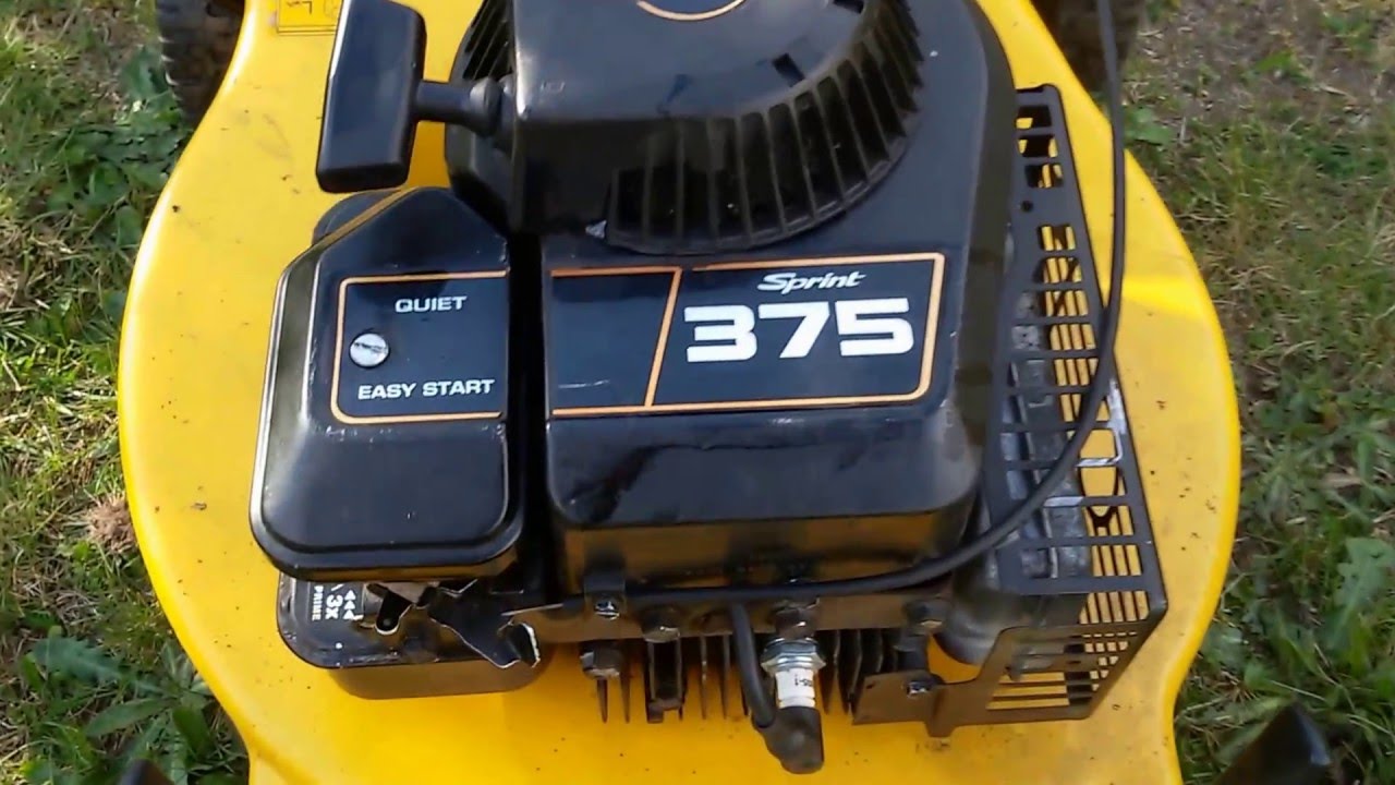 Watch video Kaltstart/Cold Start Briggs & Stratton Sprint 375 Now Kaltstart/Cold Start Briggs & Stratton Sprint 375