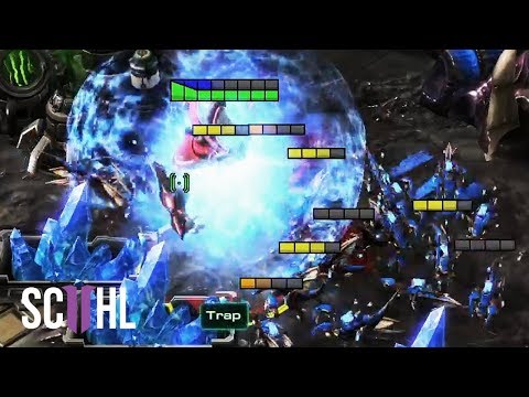 Serral vs. Trap in a Crazy Basetrade! - Starcraft 2 GSL 2019