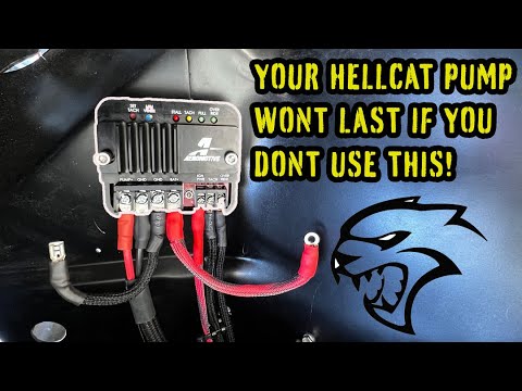 HOW TO PROPERLY WIRE YOUR HELLCAT FUEL PUMP USING AEROMOTIVE FUEL PUMP CONTROLLER