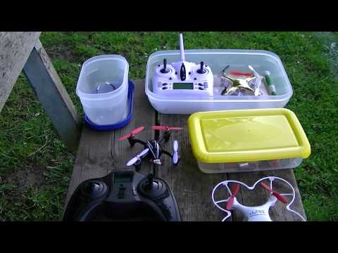 MongoTV_521  - Part 6 - Mongo Drones - Testing 4 Micro Drones On Local footballfield 16.Juli 2015