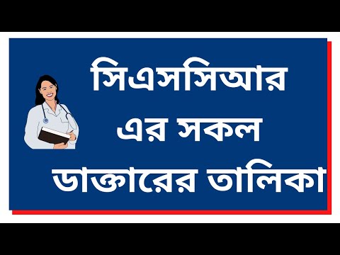 CSCR Doctor List – List of all doctors of Chittagong CSCR