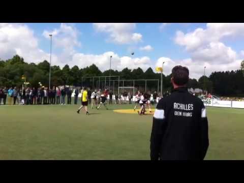Samenvatting: HKV Achilles C1 - de Meeuwen C1 (Halve finale: NK Veldkorfbal C-jeugd 2013)