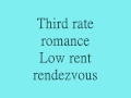 Third Rate Romance - Sammy Kershaw (Lyrics)
