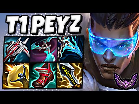 T1 Peyz Lucian vs Tristana [ ADC ] Patch 25.24 Ranked Korea