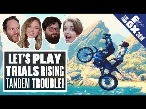 Let's Play Trials Rising - LIVE FROM EGX 2018