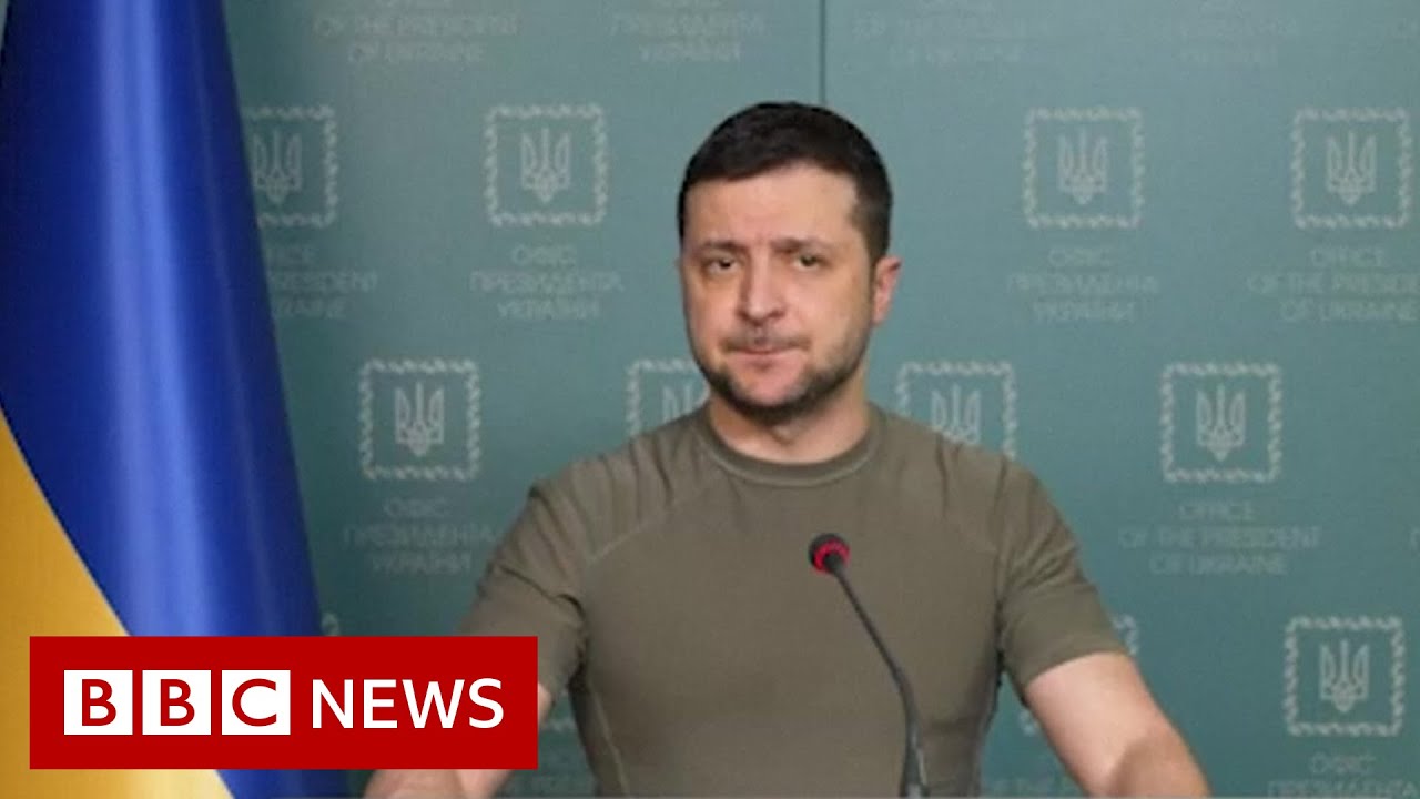 Ukraine’s President Zelensky calls for boycott of Russian oil - BBC News
