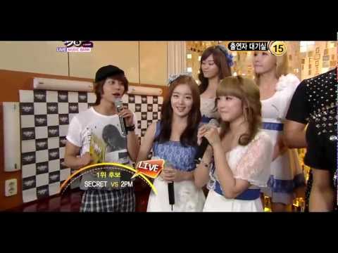 110708 HD | Secret & 2PM (Backstage)