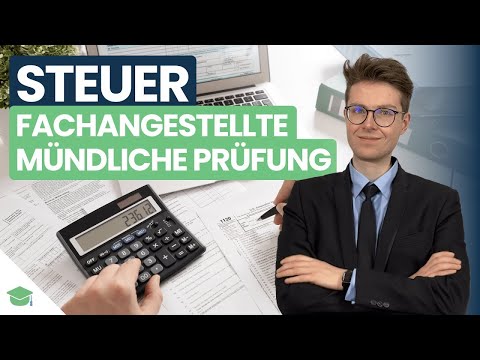 Steuerfachangestellte mündliche Prüfung 2026: das kommt dran!