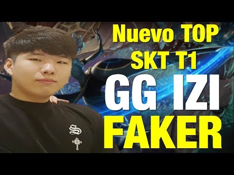 EL NUEVO TOPLANER DE SKT T1 "THAL" STOMPEA A "FAKER" EN LA TOPLANE
