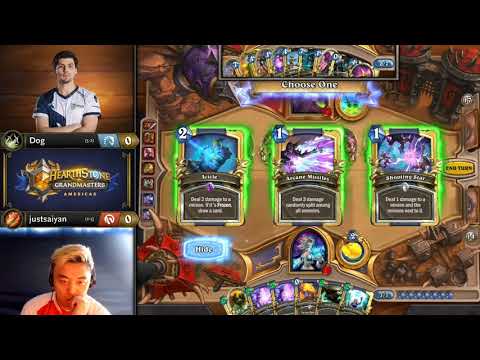 Dog vs justsaiyan - Hearthstone Grandmasters Americas - Week 4