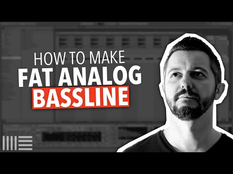 HOW TO MAKE FAT ANALOG BASSLINE | ABLETON LIVE