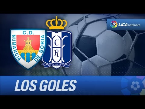 Todos los goles de CD Numancia (1-2) Recreativo de Huelva