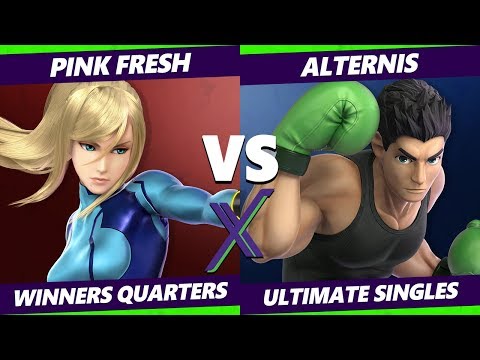 Smash Ultimate Tournament - Pink Fresh (ZSS) Vs. Alternis (Little Mac) S@X 322 SSBU Winners Quarters