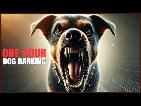1 Hour of Dog Barking Sounds – Continuous Loud Dog Barking Audio