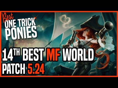 Best Miss Fortune ADC OTP - Ranked Challenger KR Patch 5.24 - 12/14/15
