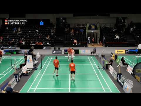 🔴Raymond Indra/Daniel Edgar Marvino (INA) vs Sebastian Bugtrup/Oliver Lau (DEN) Austrian Open 2022