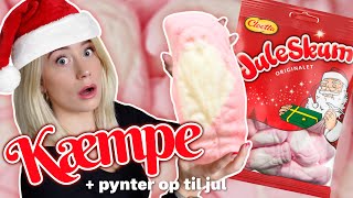 Laver en KÆMPE JULESKUM + Pynter op til jul Laver en KÆMPE JULESKUM + Pynter op til jul