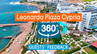 Leonardo Plaza Cypria Maris Beach: VR 360° Drone Review Based on TripAdvisor. Cy